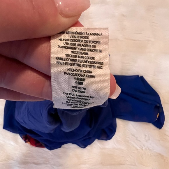 Free People | Penny Lover Mini Dress Cobalt Combo M - Picture 12 of 13